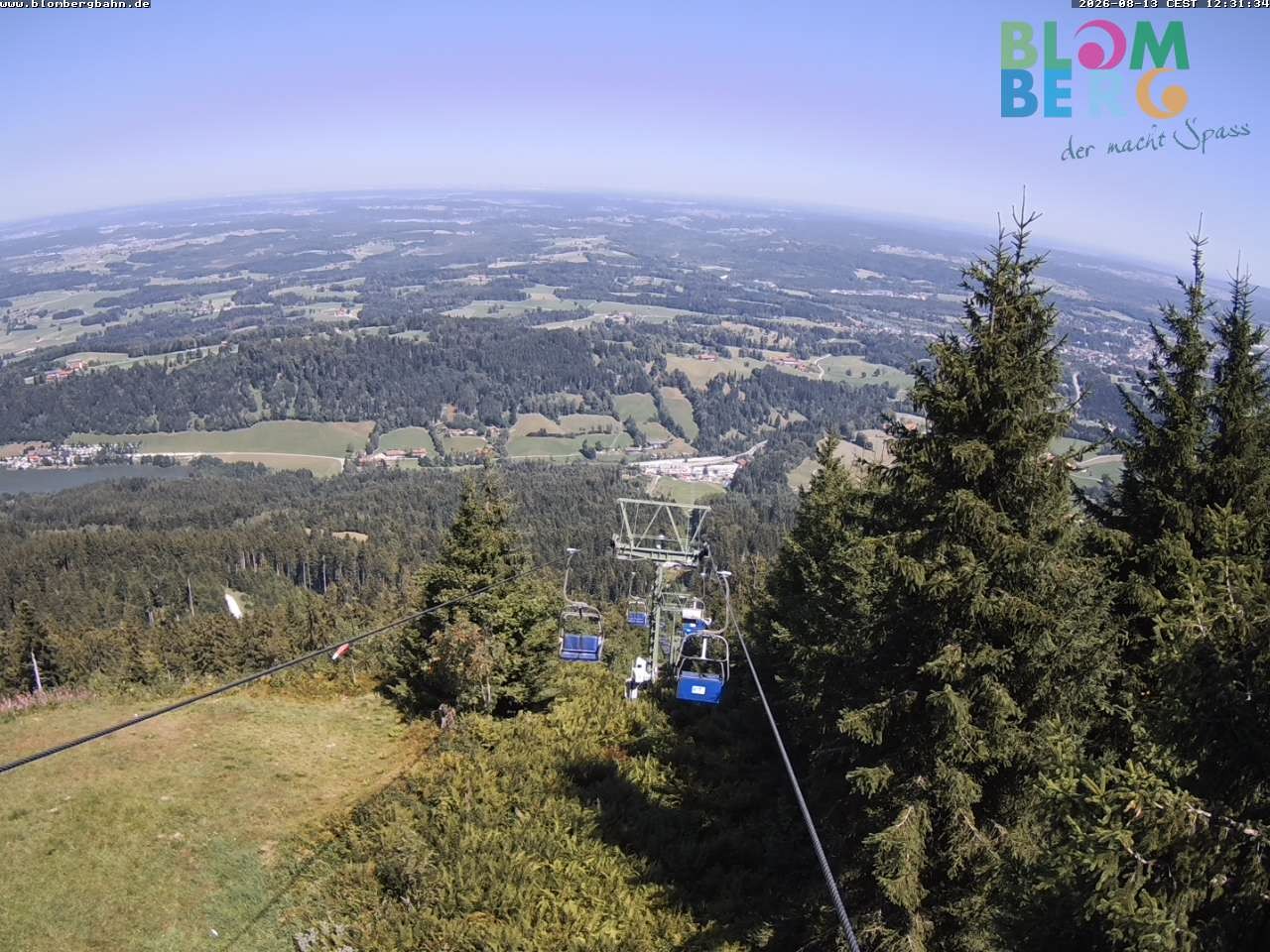 Archived image Webcam Blomberglift (Bavaria)