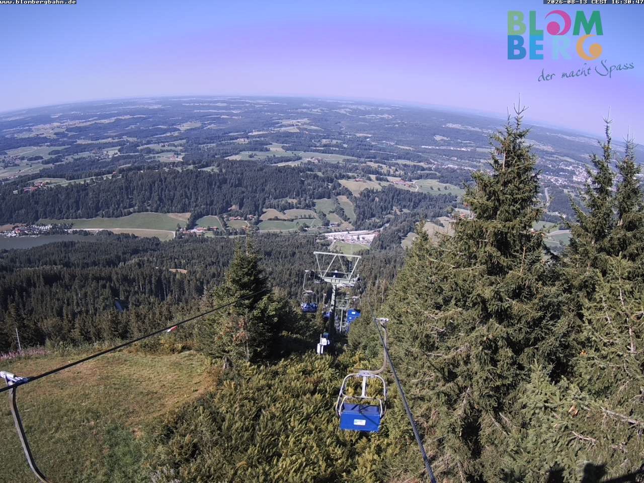 Archiv Foto Webcam Blomberglift (Bayern)