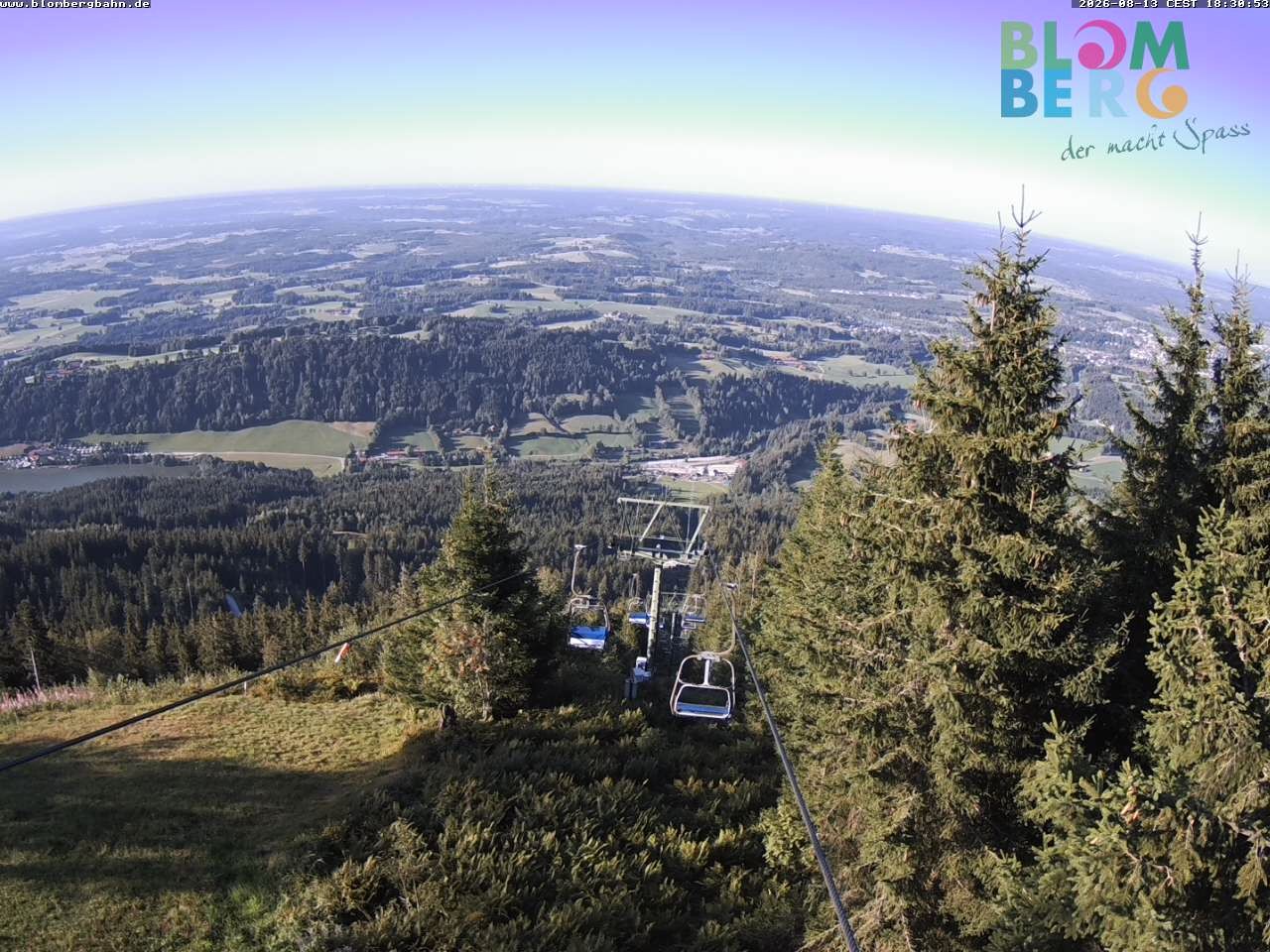 Archiv Foto Webcam Blomberglift (Bayern)