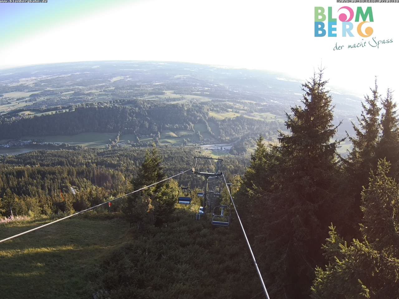 Archiv Foto Webcam Blomberglift (Bayern)
