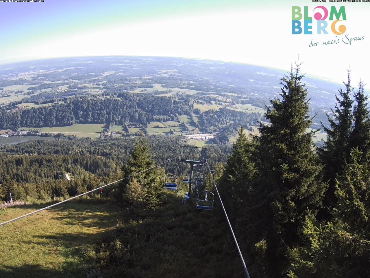 Archiv Foto Webcam Blomberglift (Bayern)