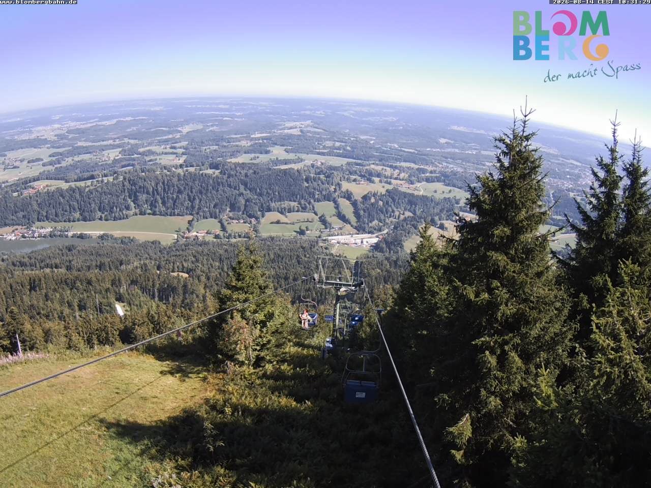Archiv Foto Webcam Blomberglift (Bayern)