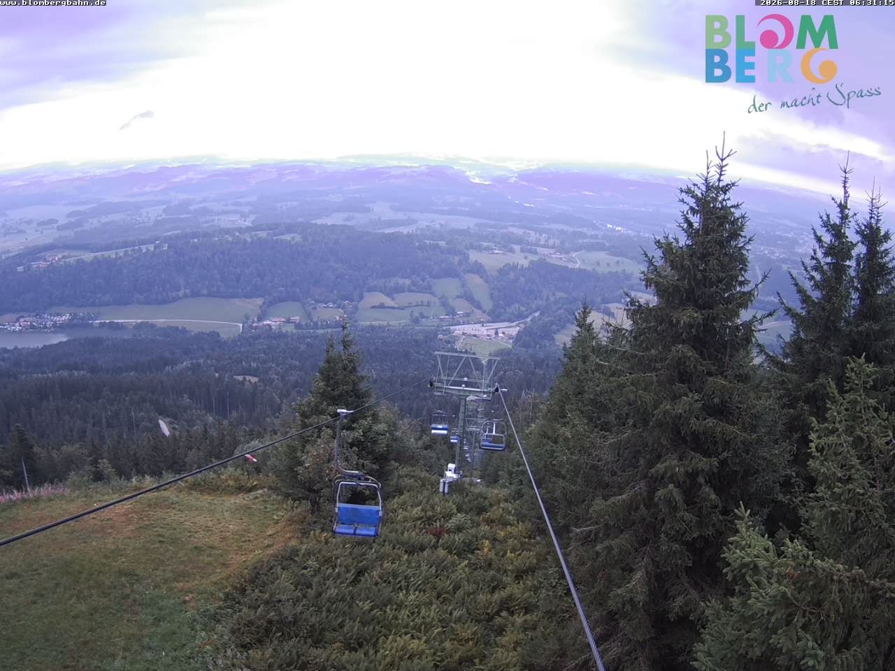 Archiv Foto Webcam Blomberglift (Bayern)