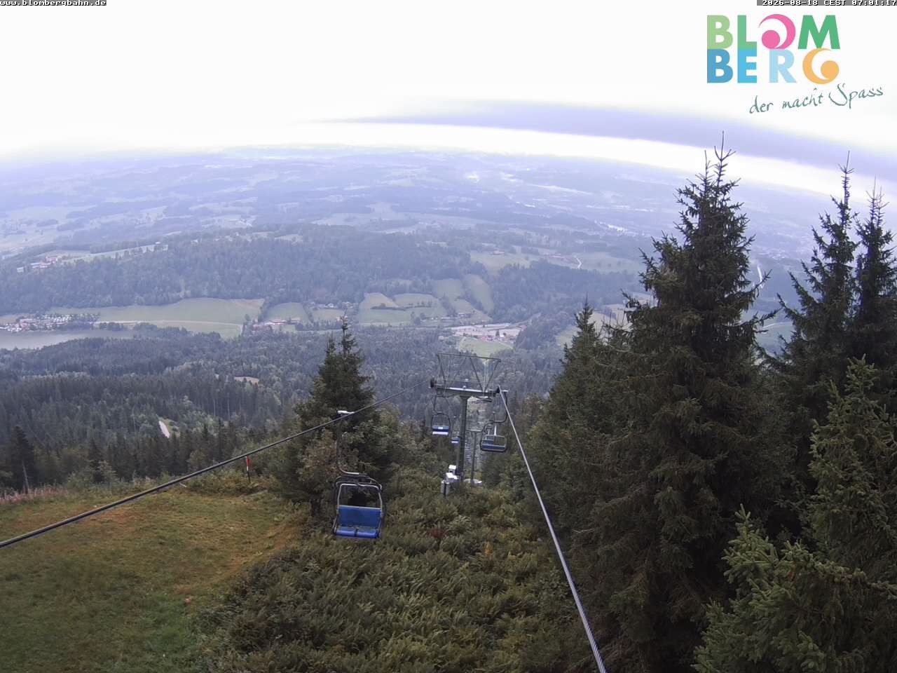 Archiv Foto Webcam Blomberglift (Bayern)