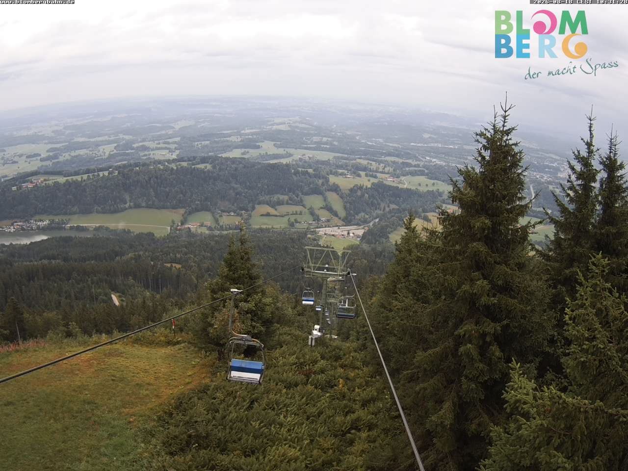 Archiv Foto Webcam Blomberglift (Bayern)