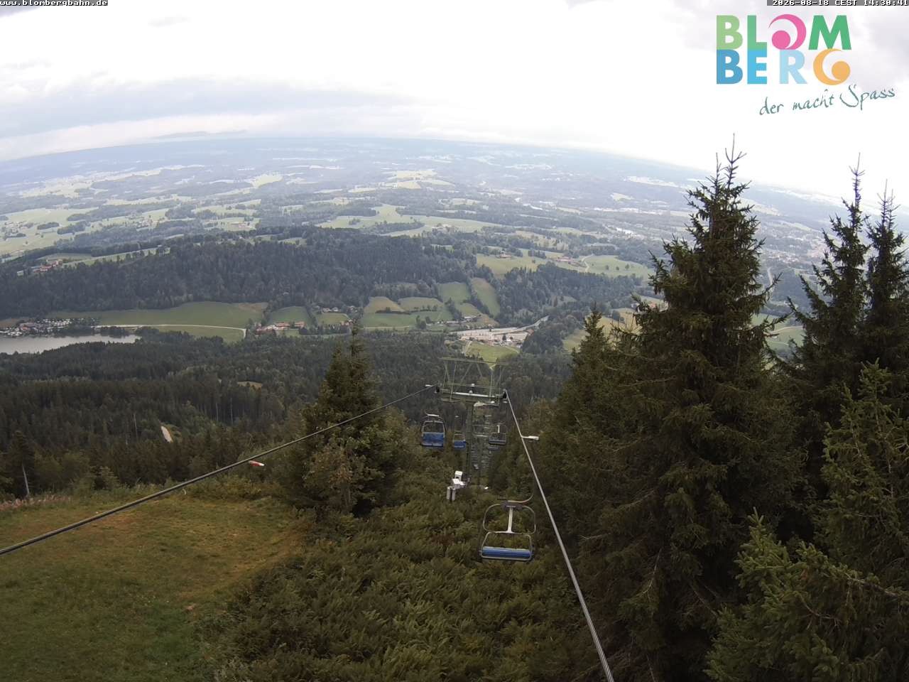 Archiv Foto Webcam Blomberglift (Bayern)