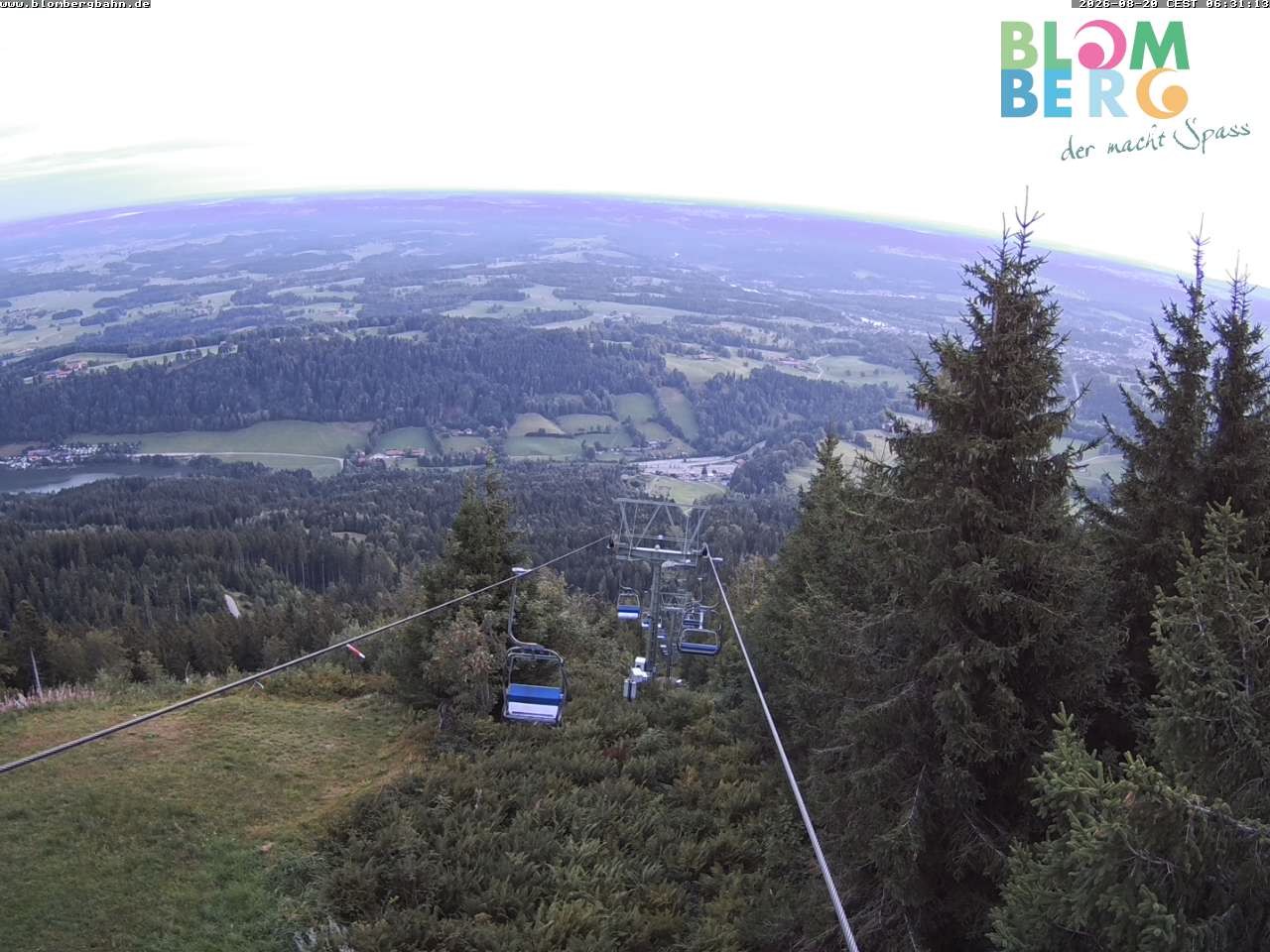 Archiv Foto Webcam Blomberglift (Bayern)