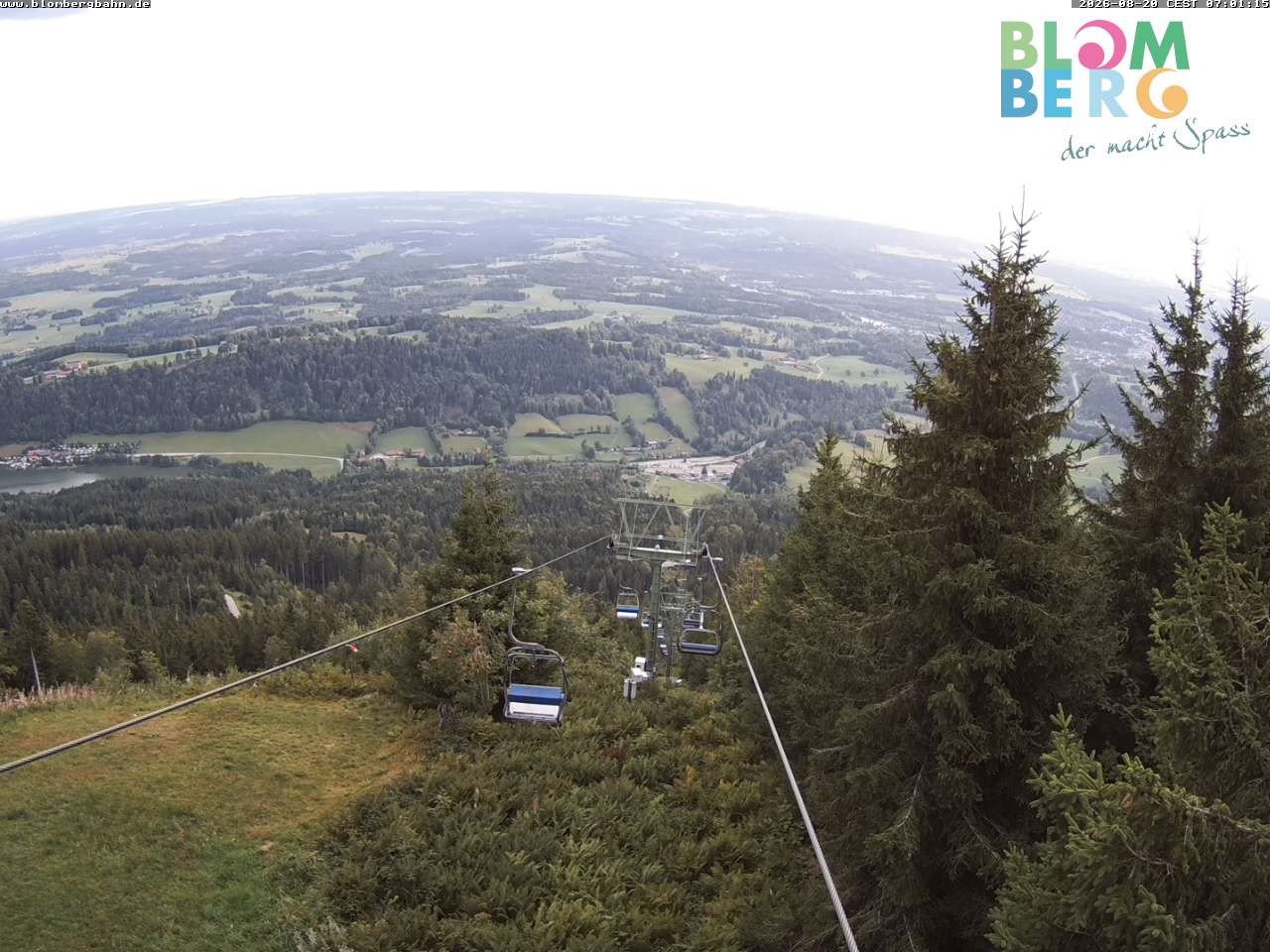 Archiv Foto Webcam Blomberglift (Bayern)