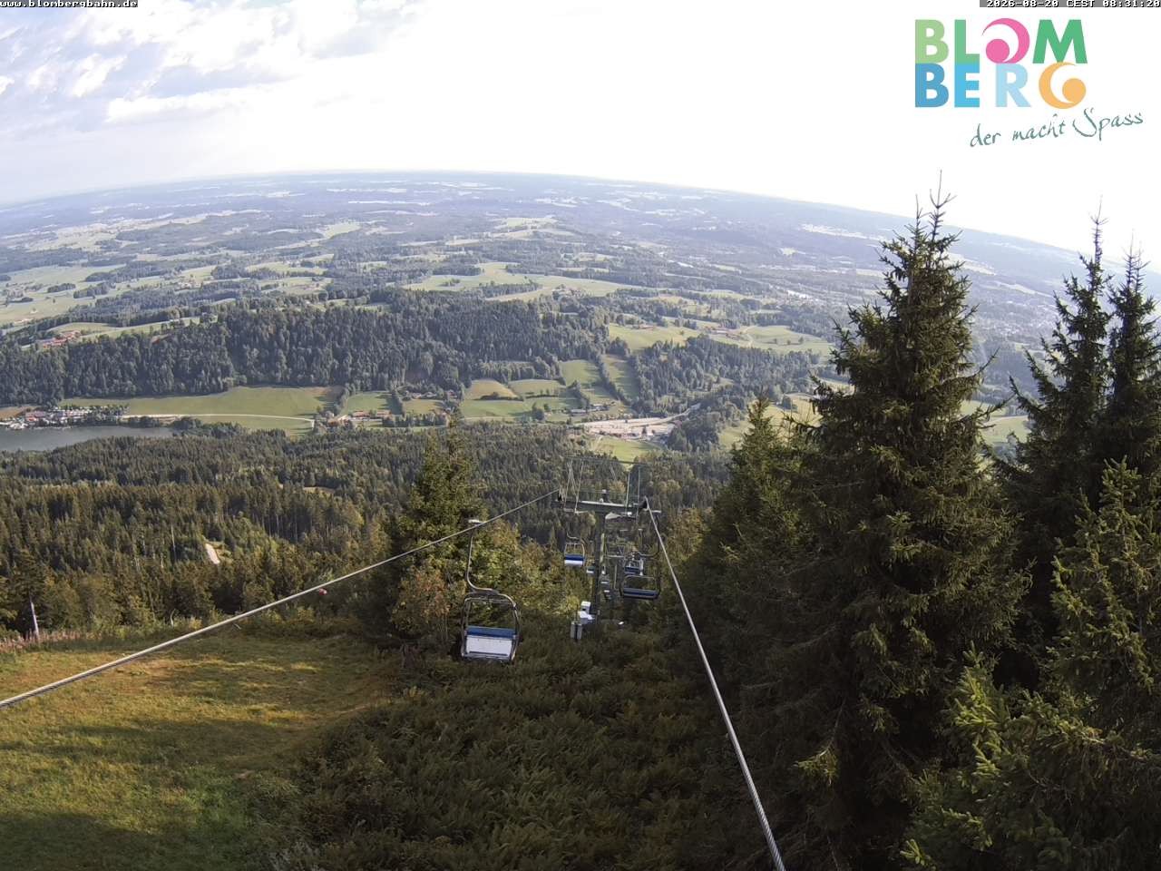 Archiv Foto Webcam Blomberglift (Bayern)
