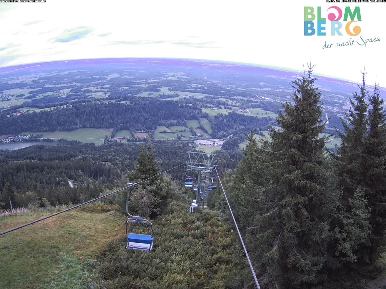 Archiv Foto Webcam Blomberglift (Bayern)