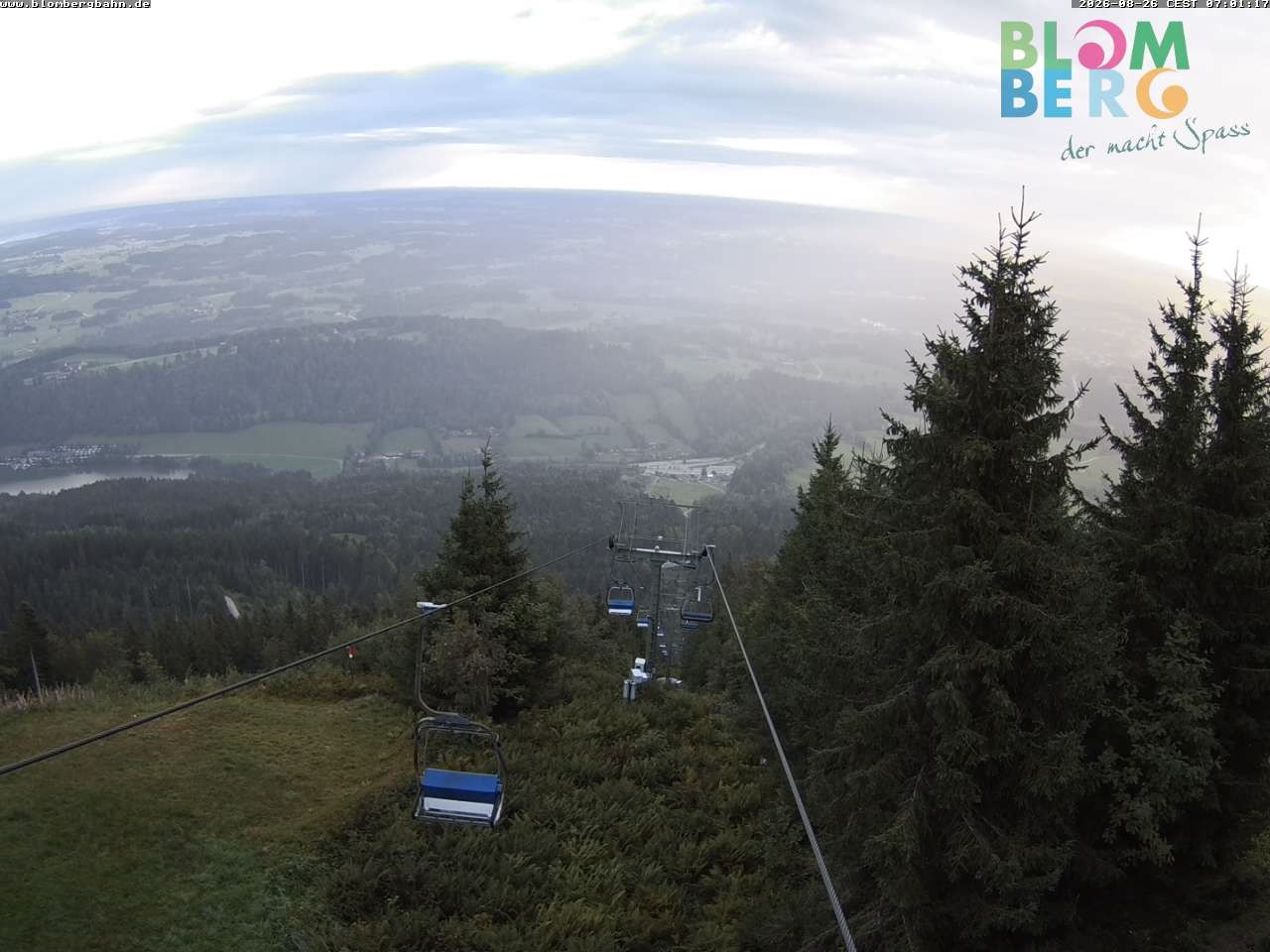 Archiv Foto Webcam Blomberglift (Bayern)