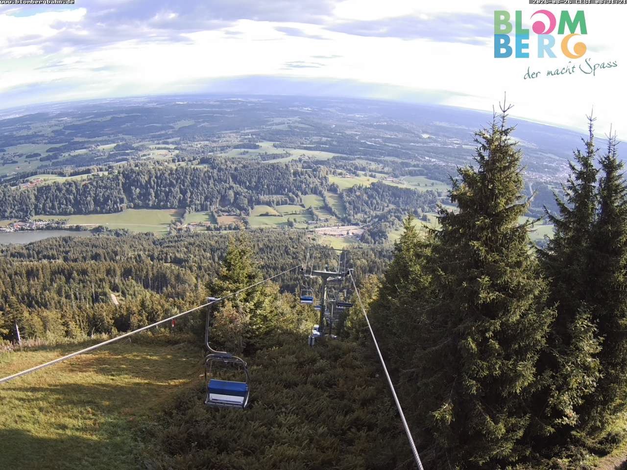 Archiv Foto Webcam Blomberglift (Bayern)