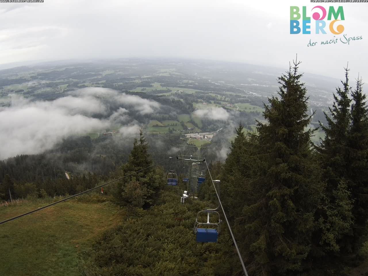 Archiv Foto Webcam Blomberglift (Bayern)