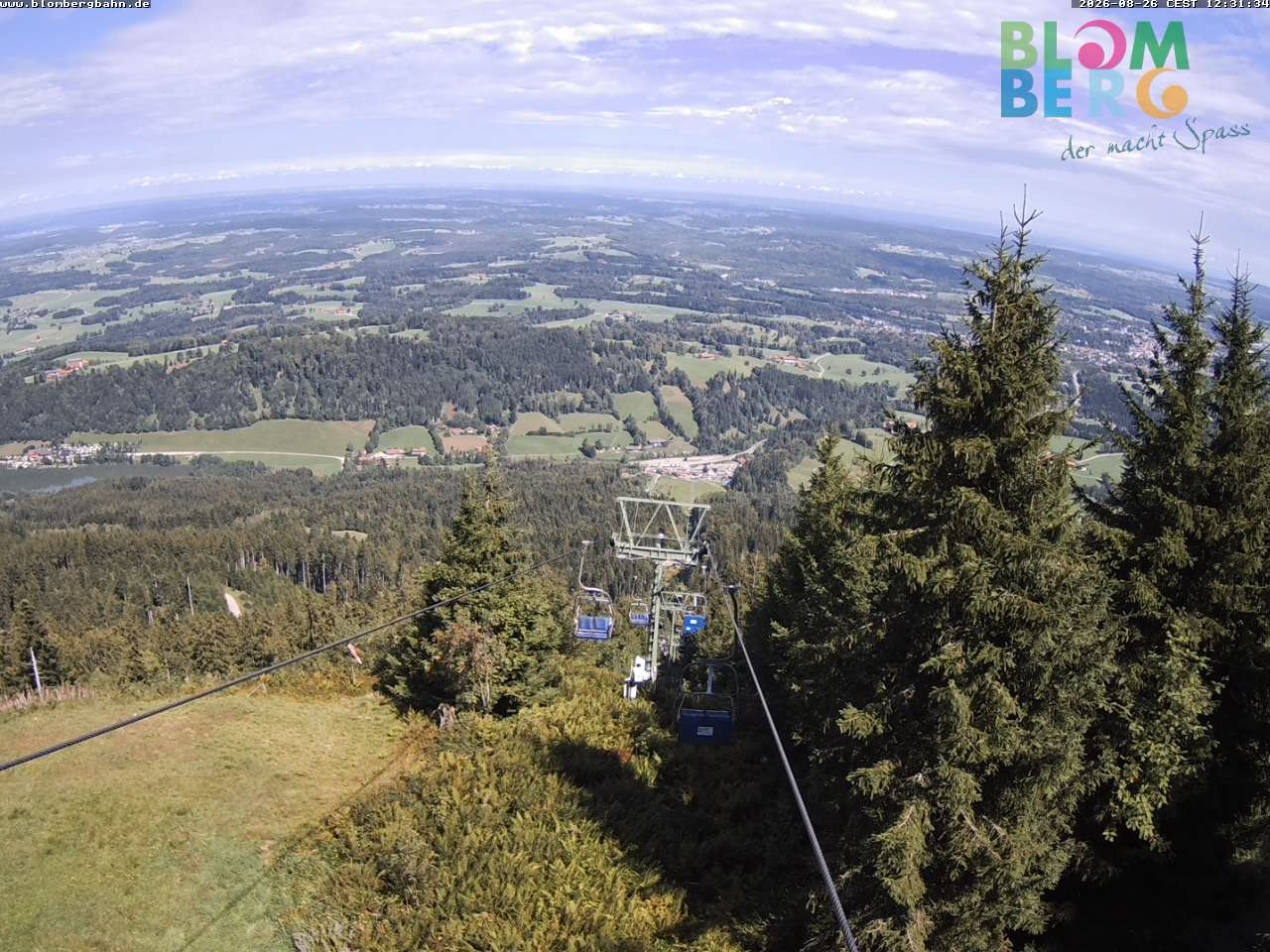 Archiv Foto Webcam Blomberglift (Bayern)
