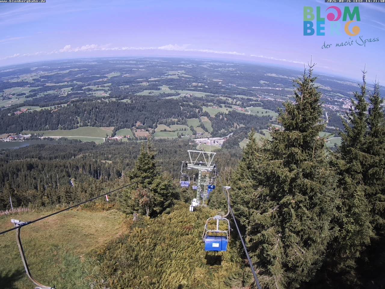 Archiv Foto Webcam Blomberglift (Bayern)