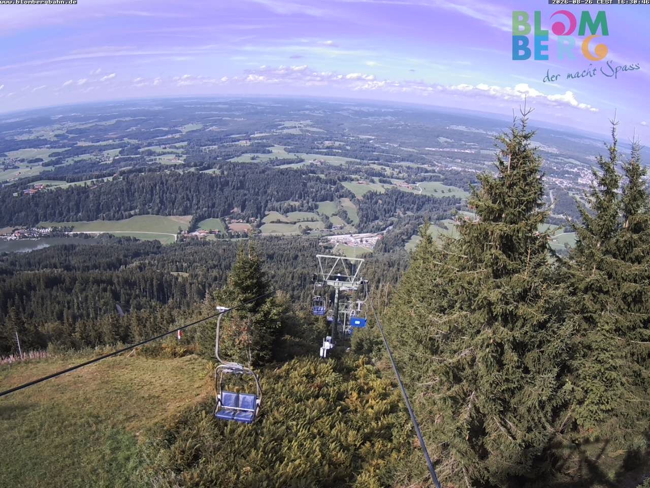 Archiv Foto Webcam Blomberglift (Bayern)