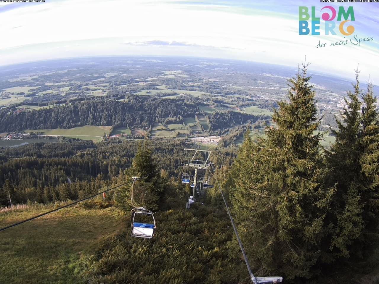 Archiv Foto Webcam Blomberglift (Bayern)