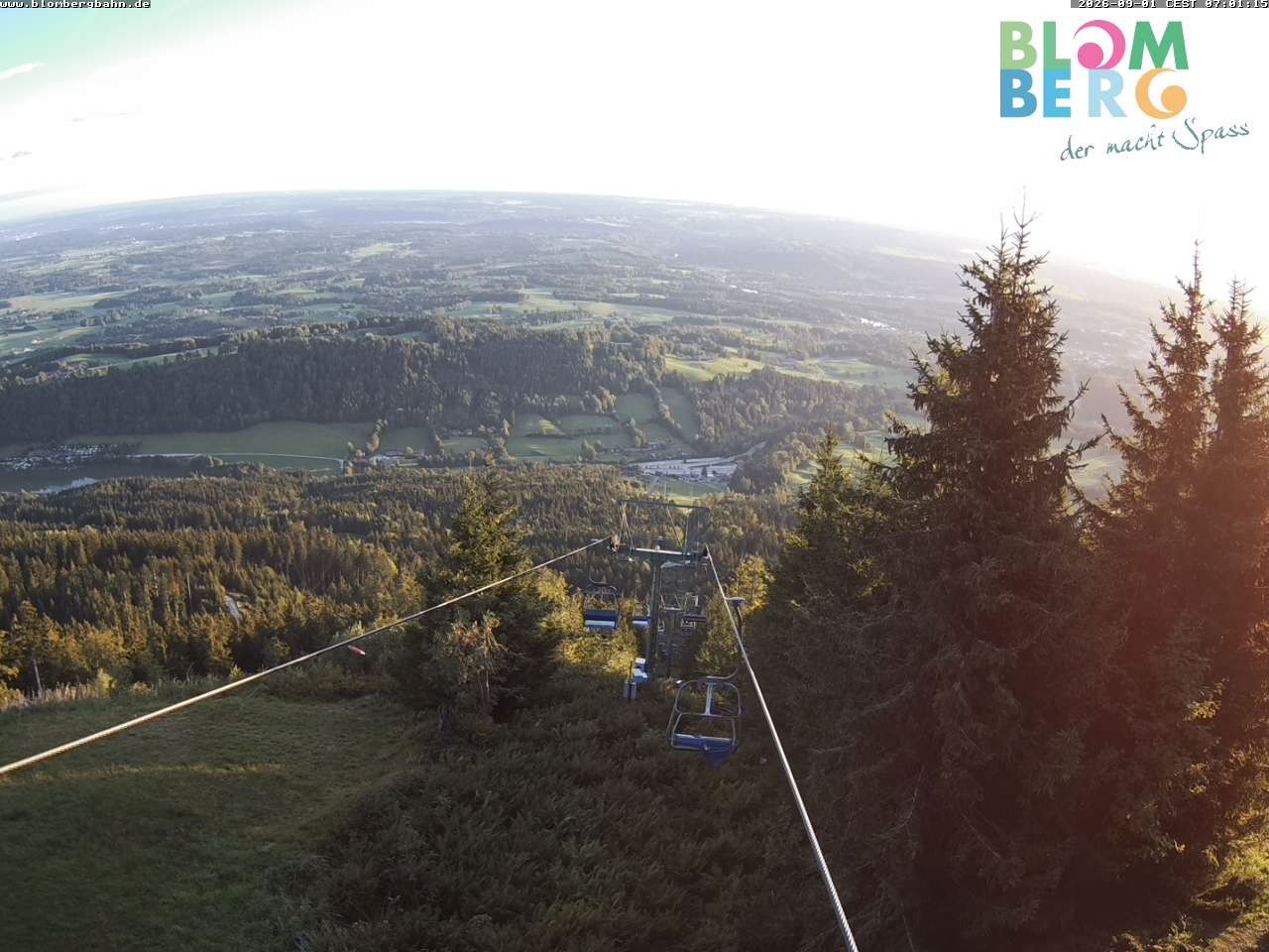 Archiv Foto Webcam Blomberglift (Bayern)