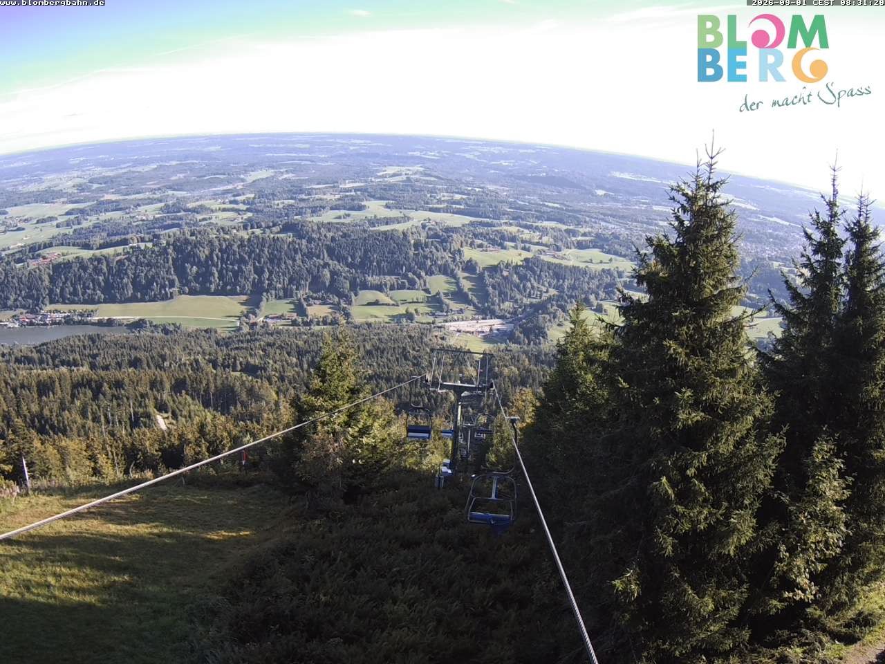 Archiv Foto Webcam Blomberglift (Bayern)