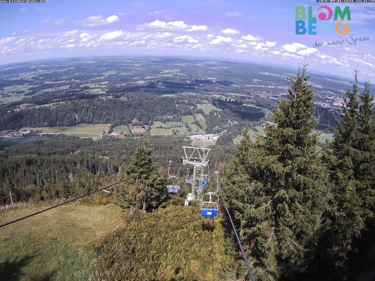 Archiv Foto Webcam Blomberglift (Bayern)