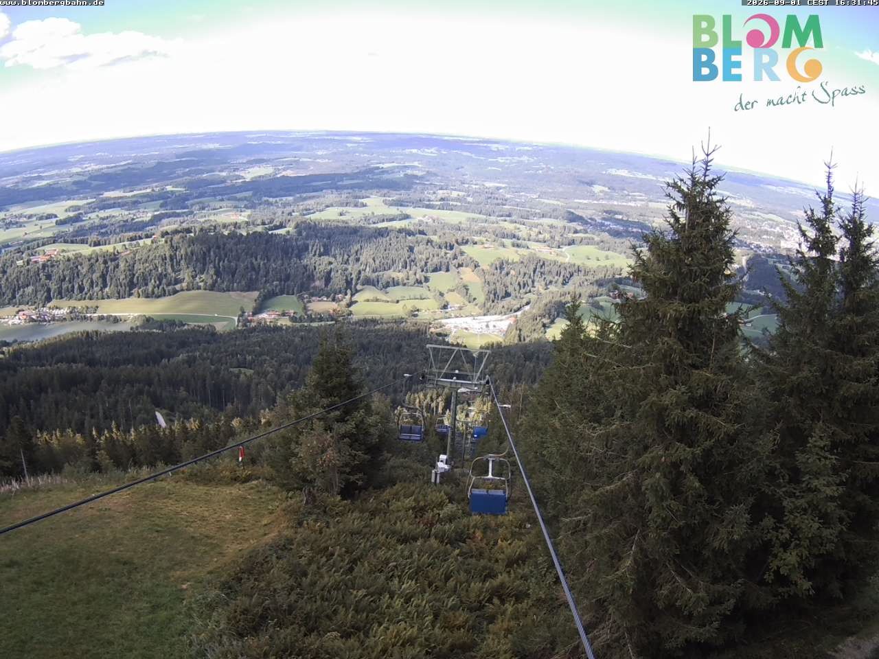 Archiv Foto Webcam Blomberglift (Bayern)
