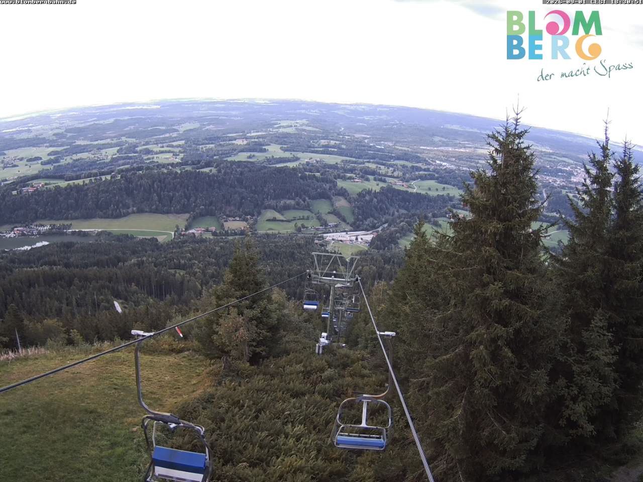 Archiv Foto Webcam Blomberglift (Bayern)