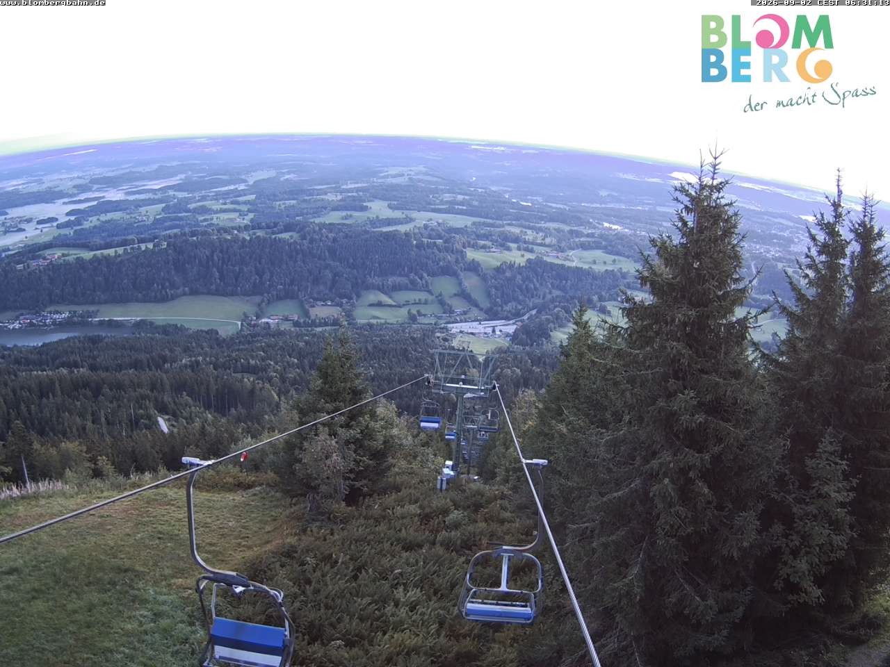 Archiv Foto Webcam Blomberglift (Bayern)