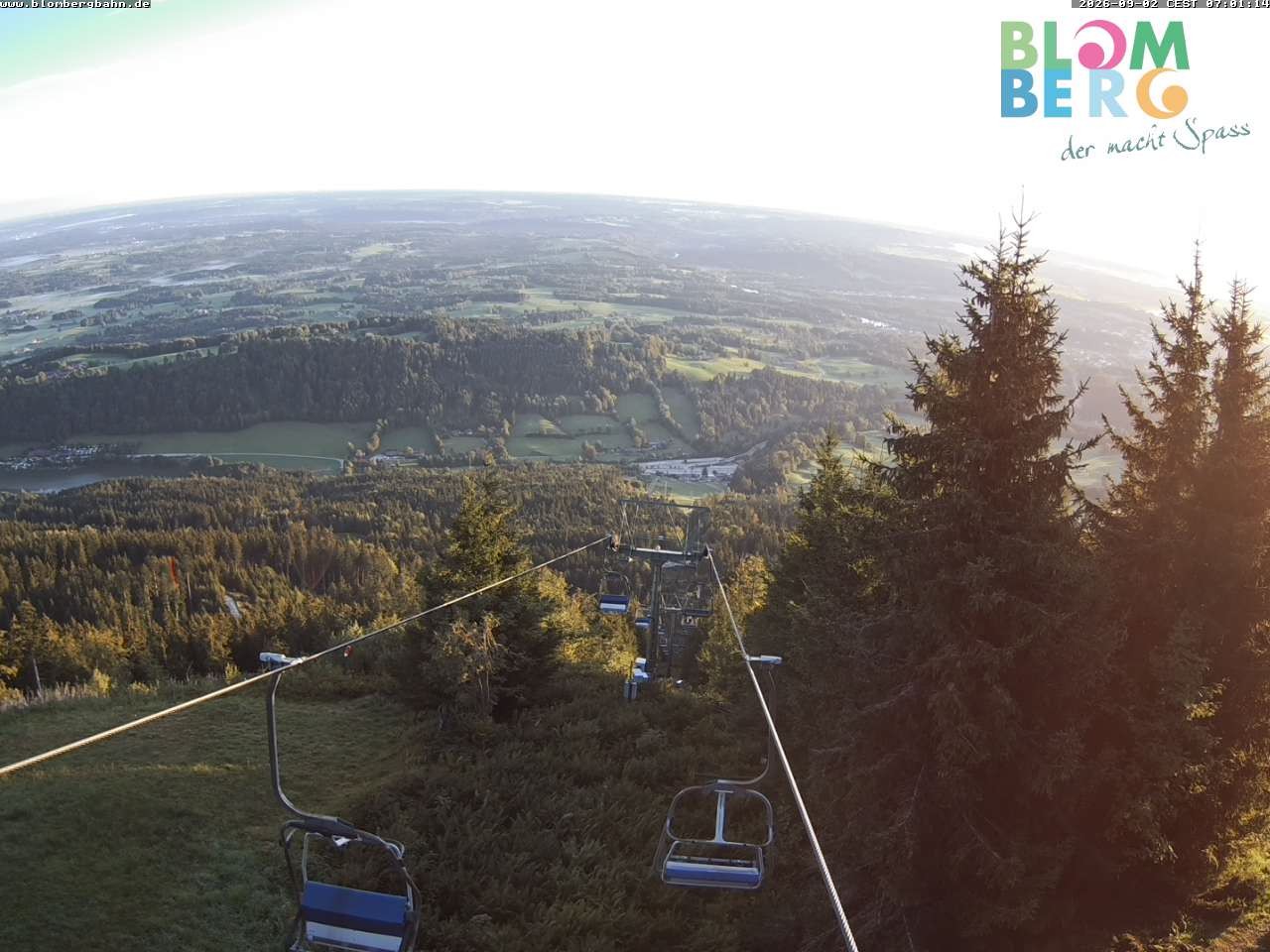 Archiv Foto Webcam Blomberglift (Bayern)