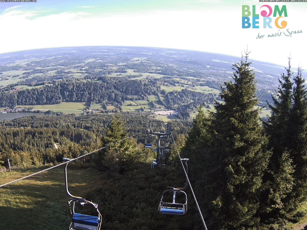 Archiv Foto Webcam Blomberglift (Bayern)