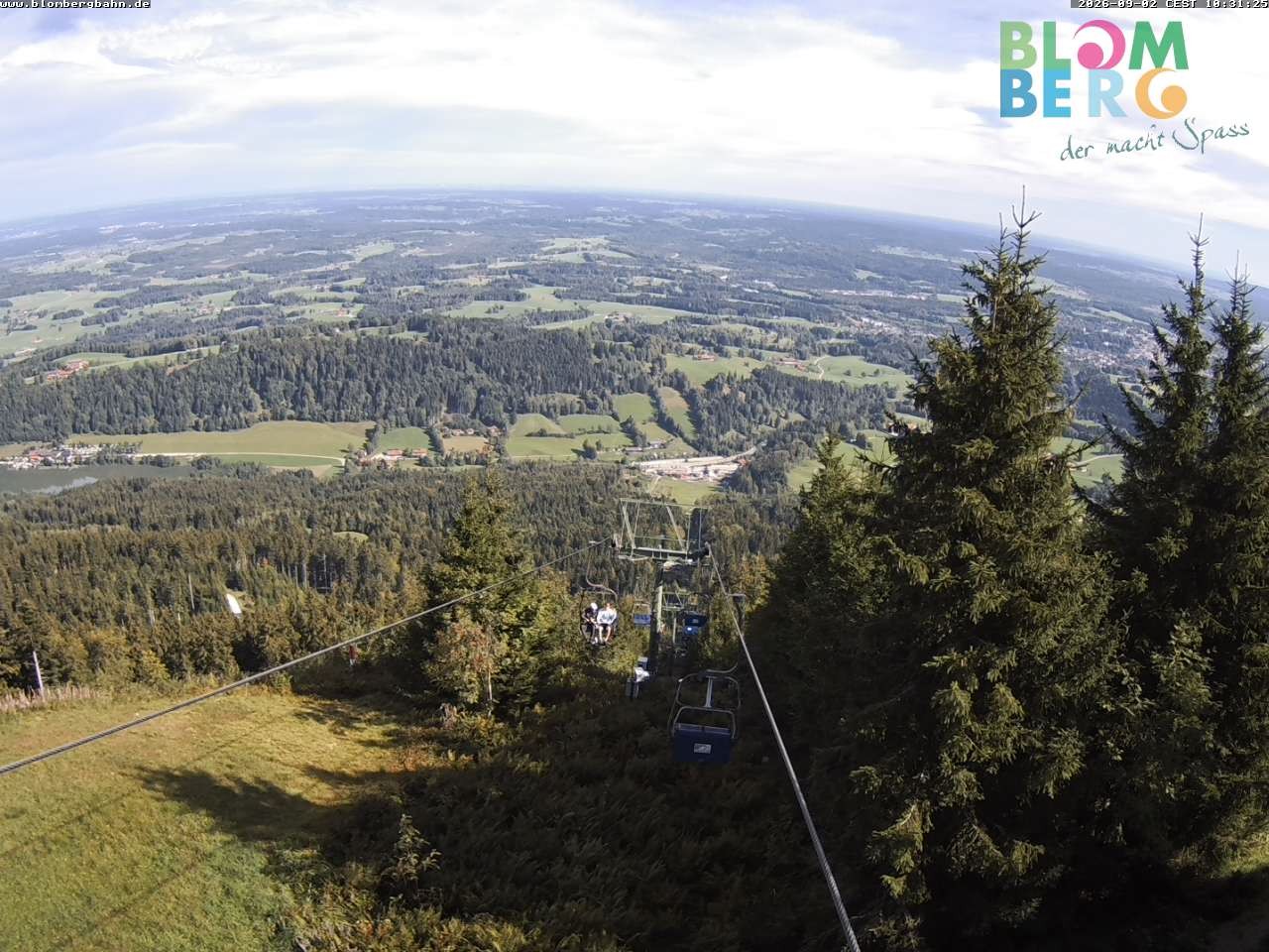 Archiv Foto Webcam Blomberglift (Bayern)