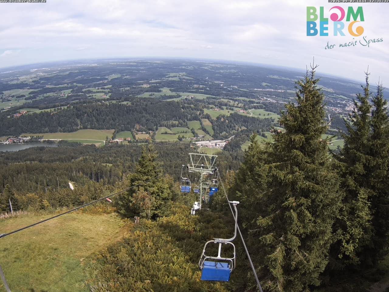 Archiv Foto Webcam Blomberglift (Bayern)