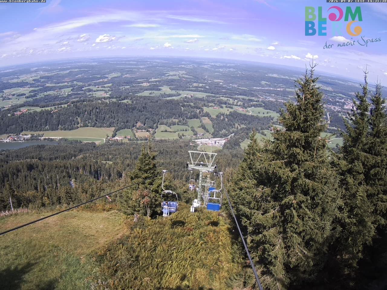 Archiv Foto Webcam Blomberglift (Bayern)
