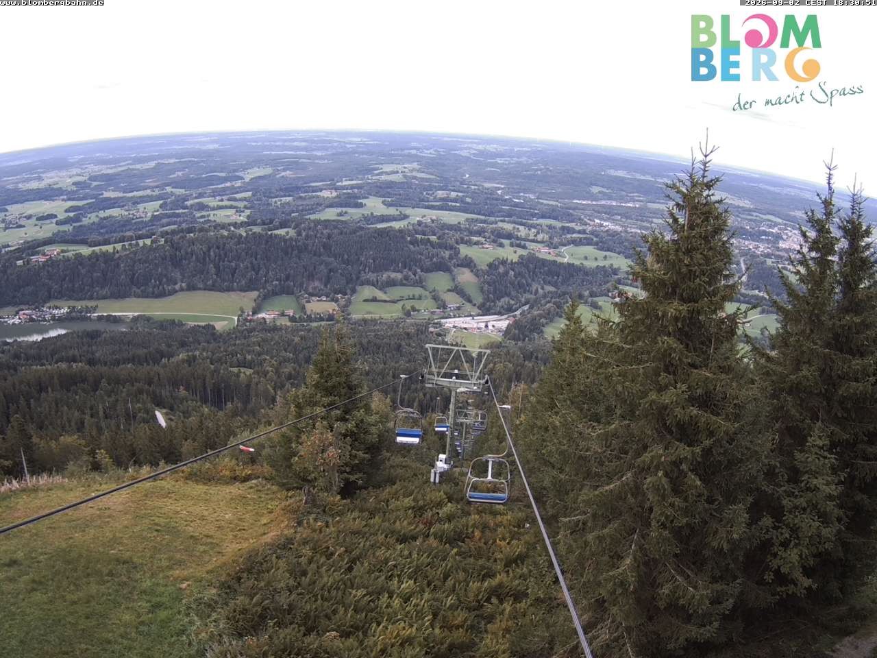Archiv Foto Webcam Blomberglift (Bayern)
