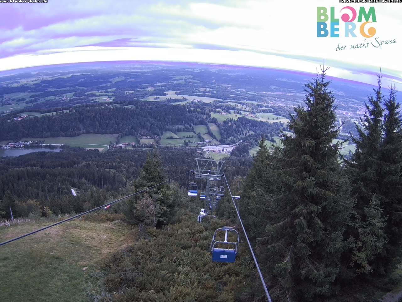 Archiv Foto Webcam Blomberglift (Bayern)