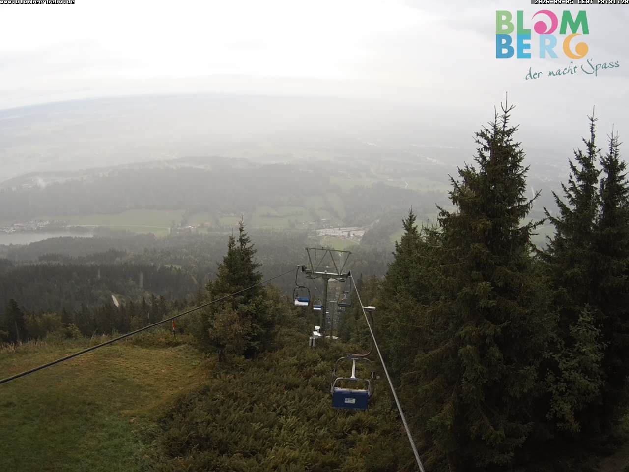 Archiv Foto Webcam Blomberglift (Bayern)