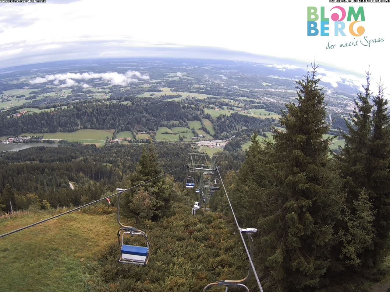 Archiv Foto Webcam Blomberglift (Bayern)