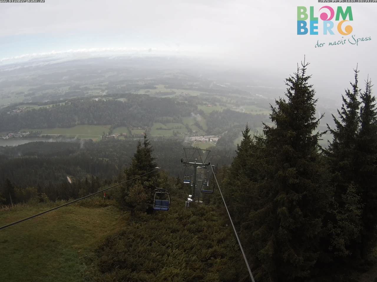 Archiv Foto Webcam Blomberglift (Bayern)