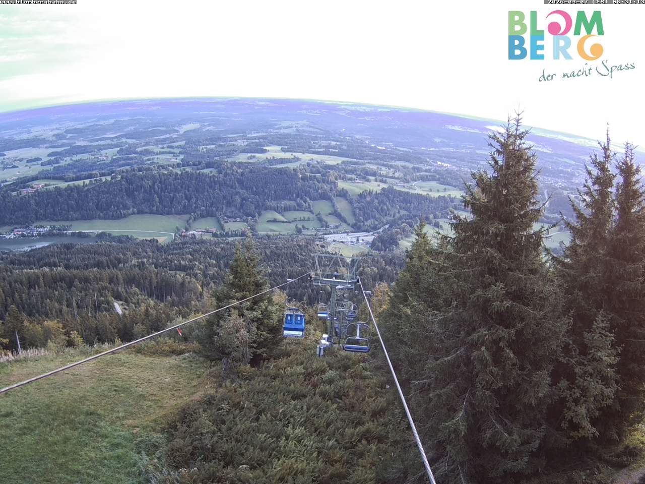 Archiv Foto Webcam Blomberglift (Bayern)