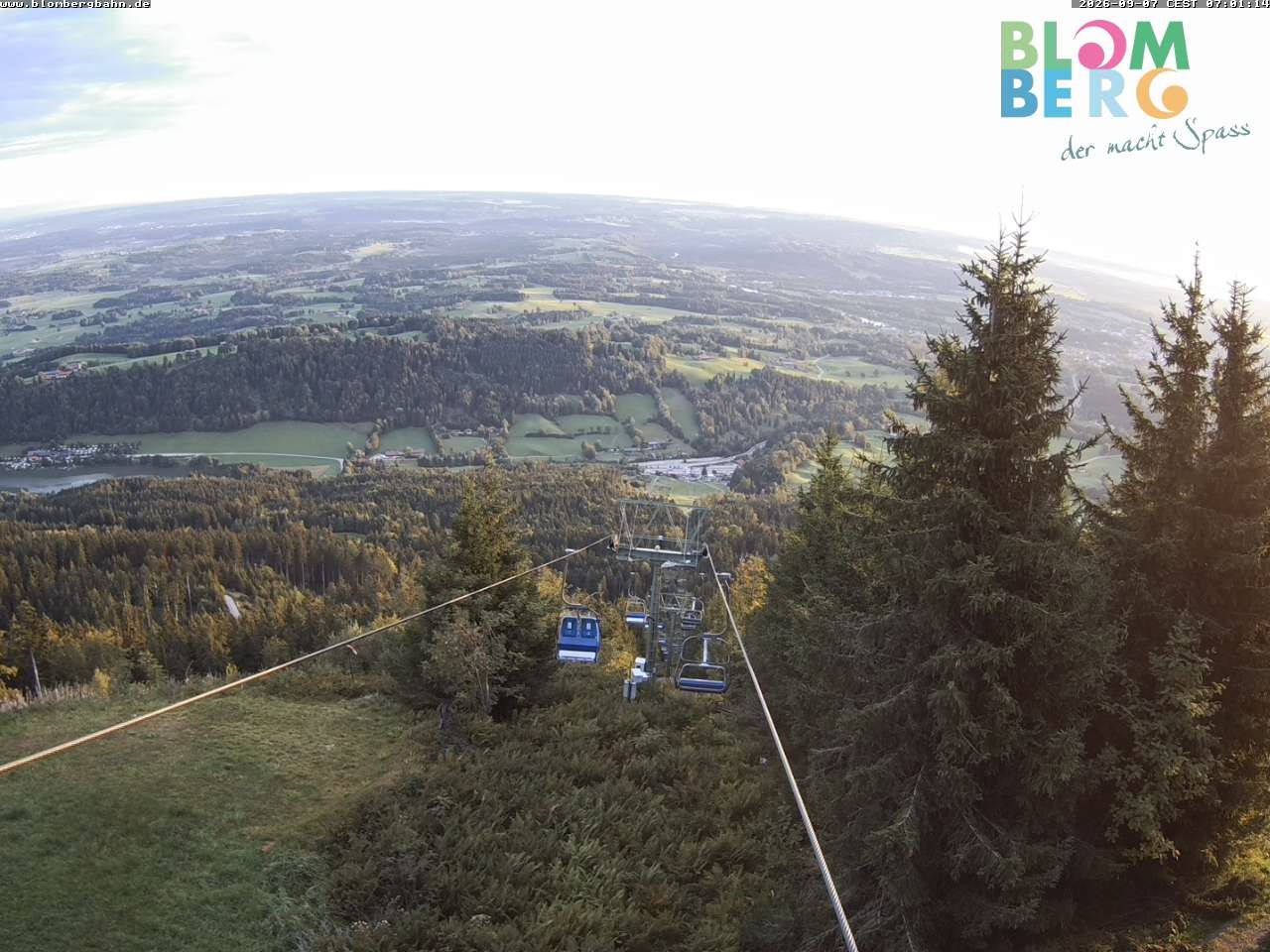 Archiv Foto Webcam Blomberglift (Bayern)