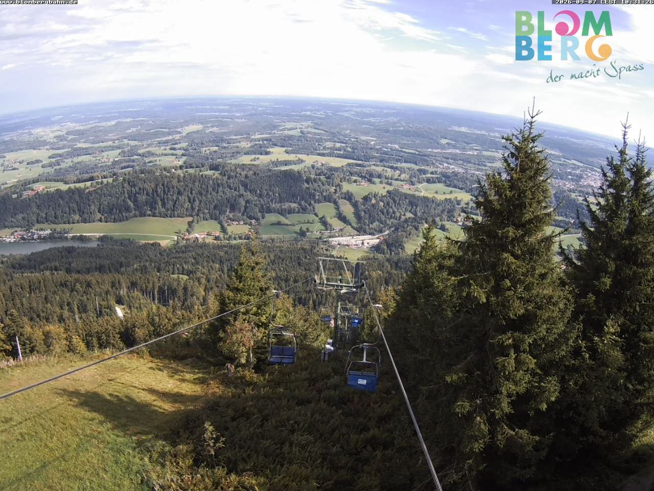 Archiv Foto Webcam Blomberglift (Bayern)