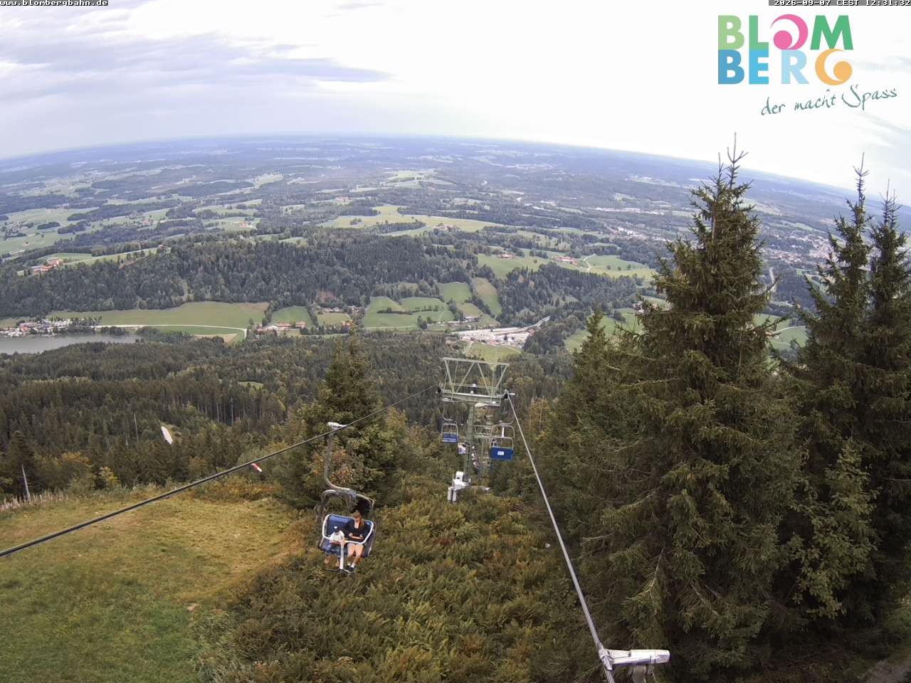 Archiv Foto Webcam Blomberglift (Bayern)