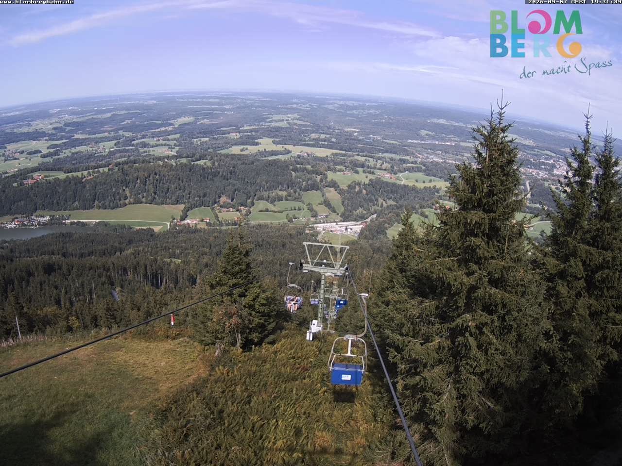 Archiv Foto Webcam Blomberglift (Bayern)