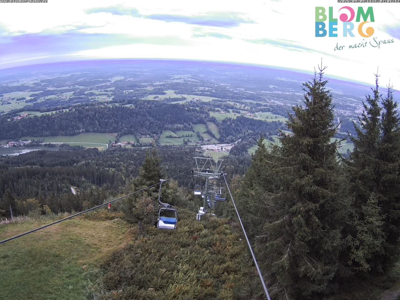 Archiv Foto Webcam Blomberglift (Bayern)