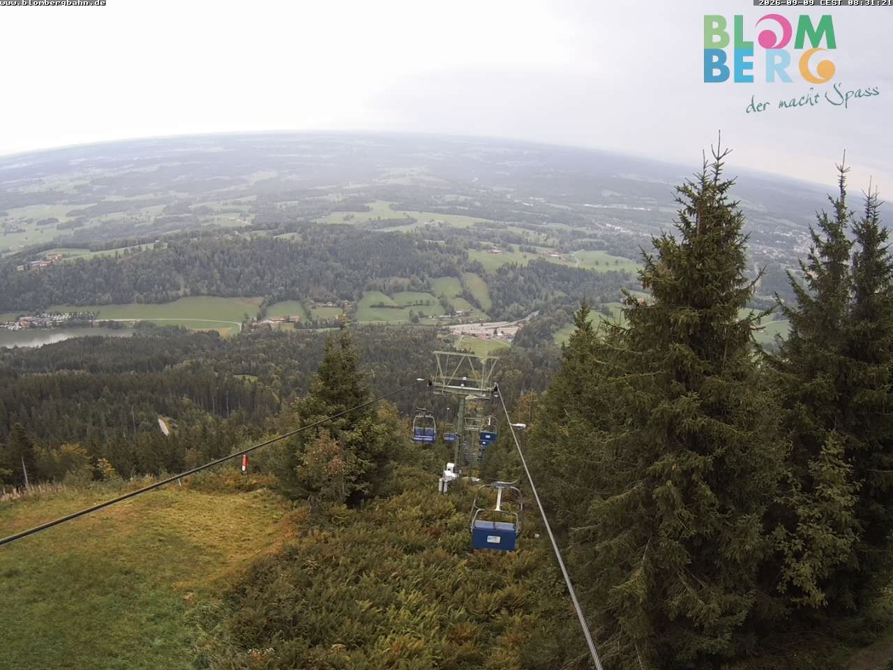 Archiv Foto Webcam Blomberglift (Bayern)