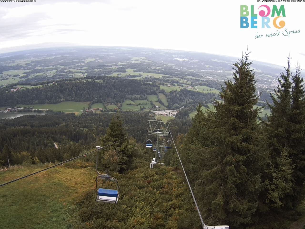Archiv Foto Webcam Blomberglift (Bayern)