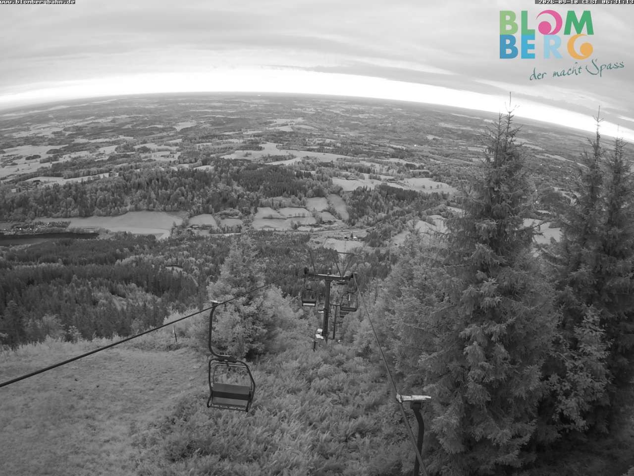 Archived image Webcam Blomberglift (Bavaria)