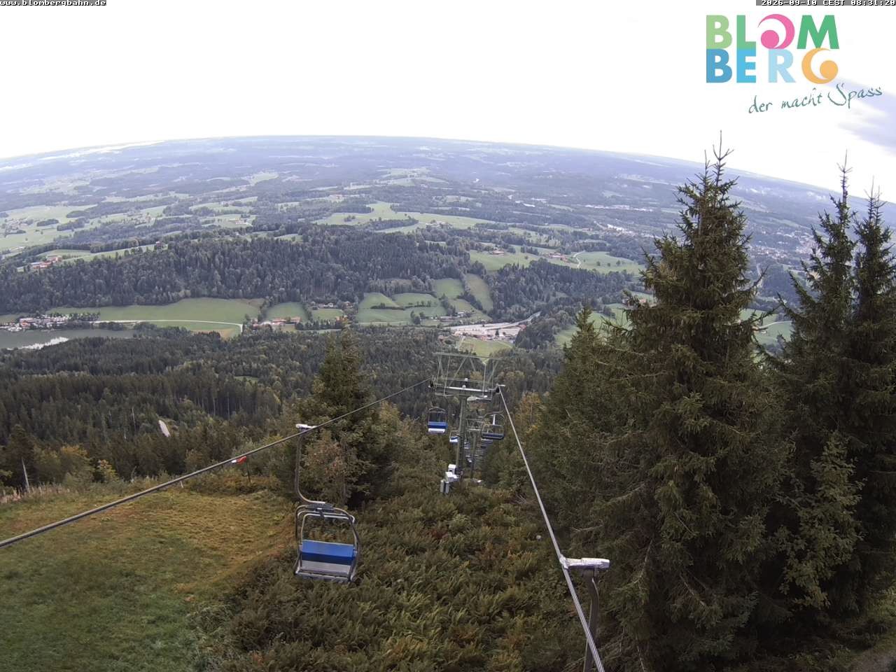 Archived image Webcam Blomberglift (Bavaria)