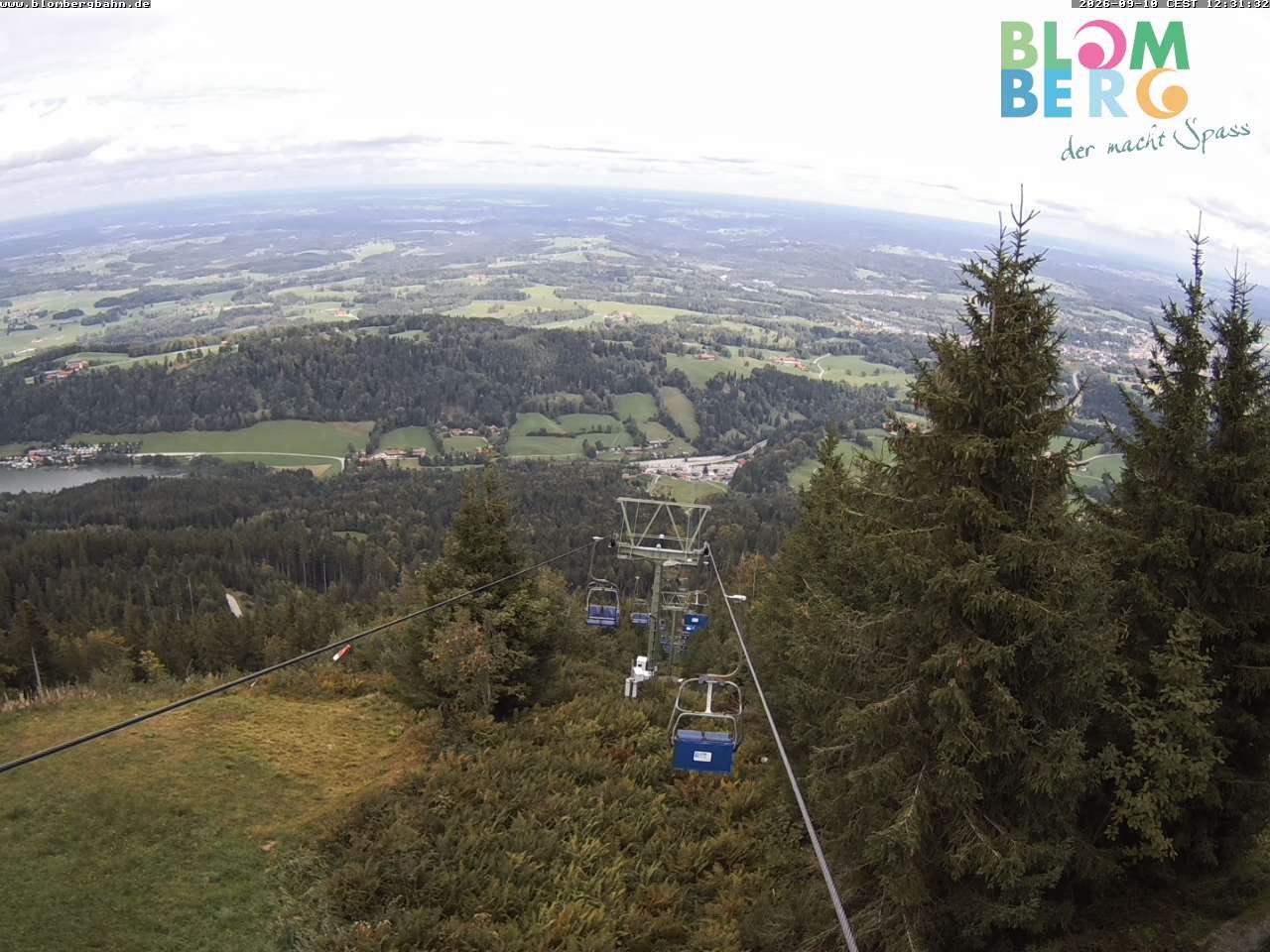 Archived image Webcam Blomberglift (Bavaria)