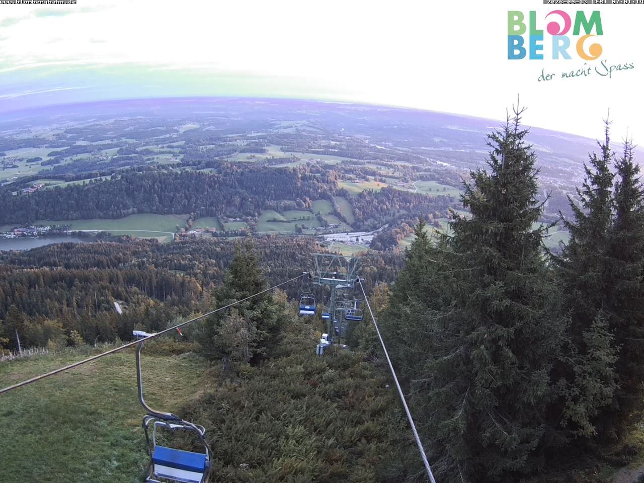 Archiv Foto Webcam Blomberglift (Bayern)