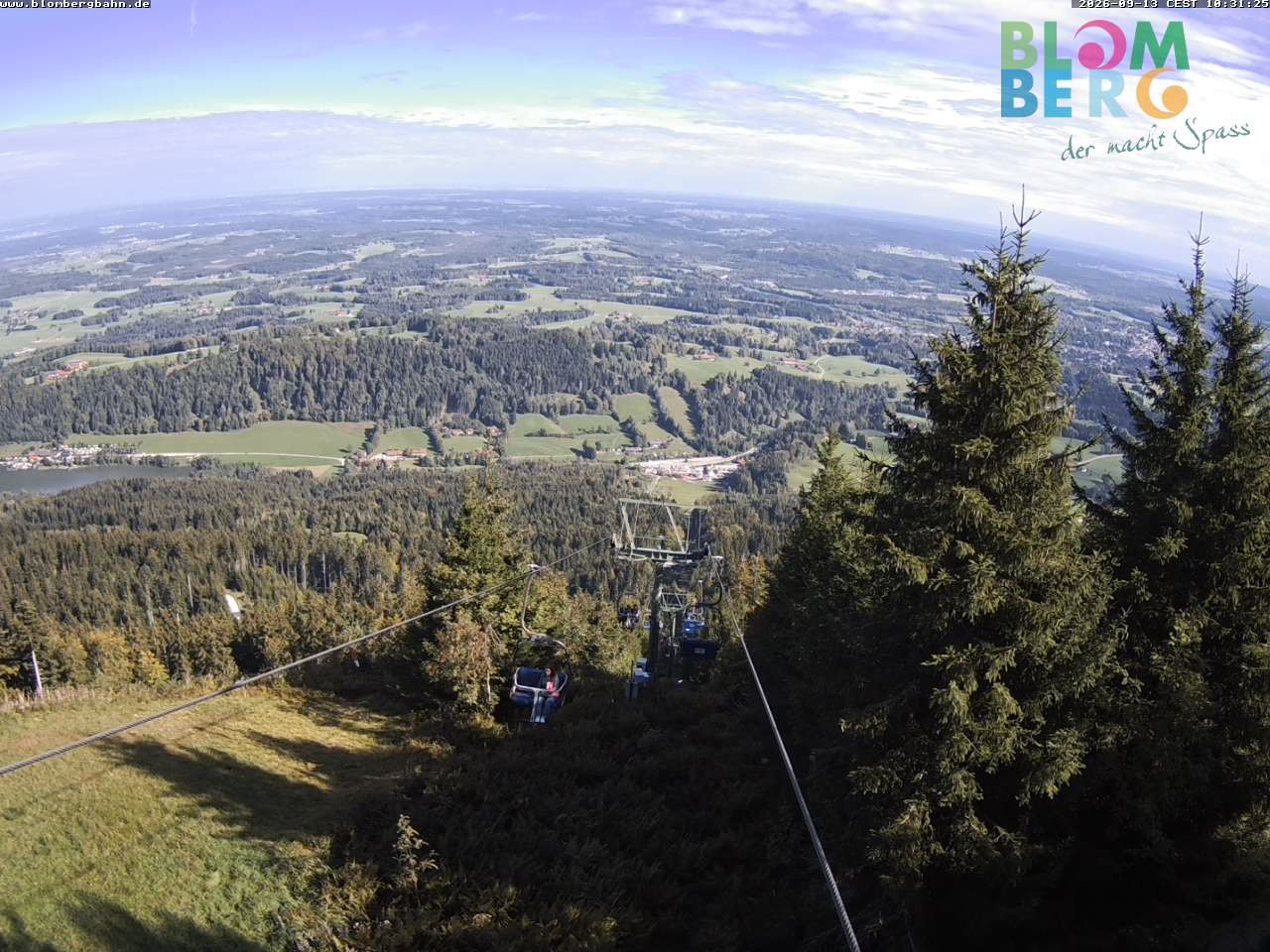 Archiv Foto Webcam Blomberglift (Bayern)